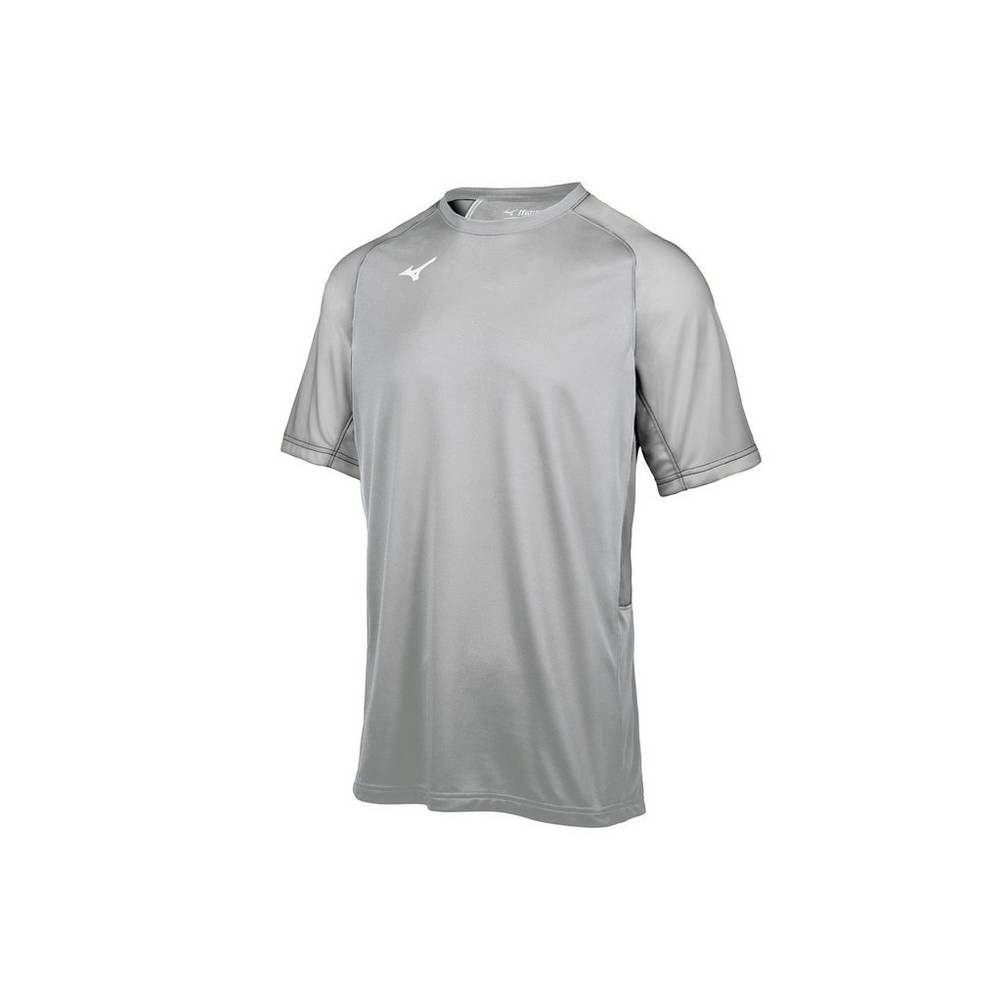 Panske Dresy Mizuno Aerolite Crew Baseball Siva Vypredaj XHPM90387
